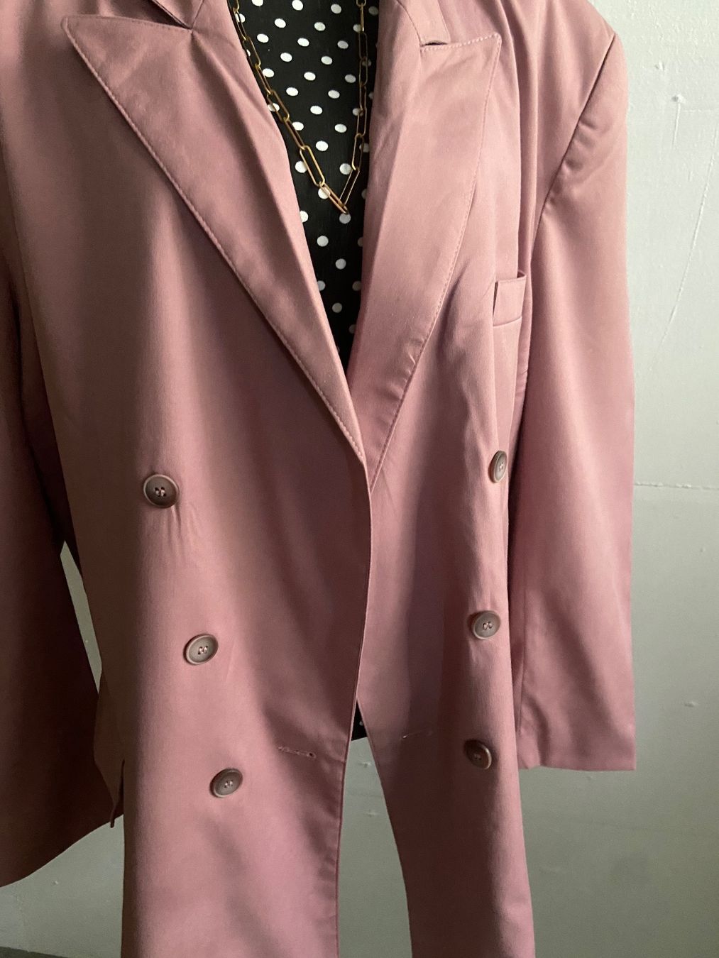 Giacche: 80s Vintageblazer Unisex altrosa – Usato da Zürich venduto da Eves.vintage.element 3