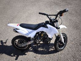 Pocket Bike weiss  Defekt