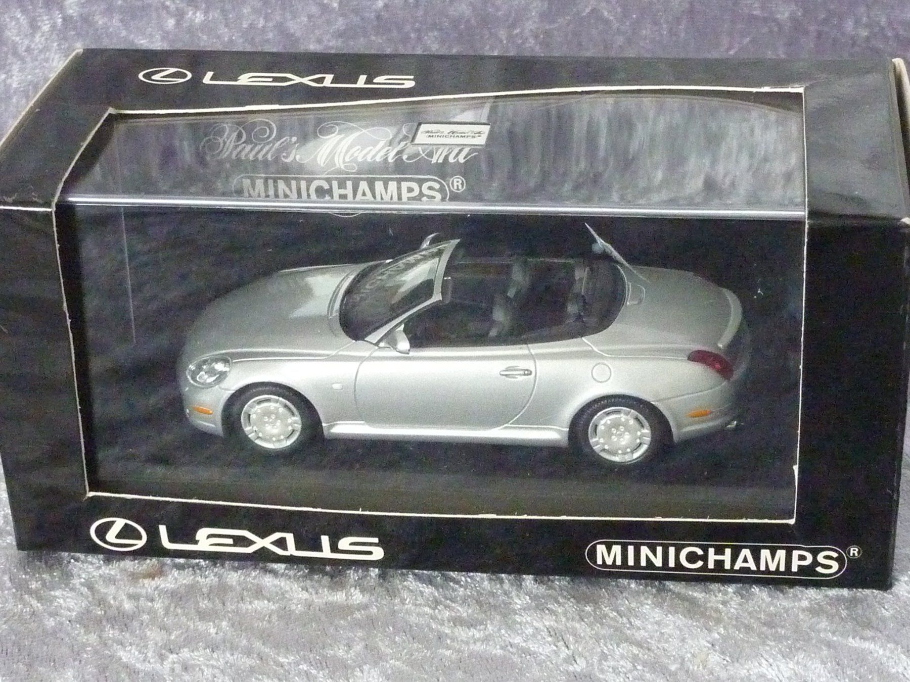 Lexus Modellini d'auto: Lexus 430 SC 1:43 – Nuovo e nell'imballaggio originale da Dürrenäsch venduto da modellautos4you