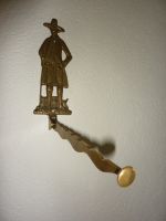 Mittelalterlich Kleiderbügelhalter klappbare Messing 25 cm