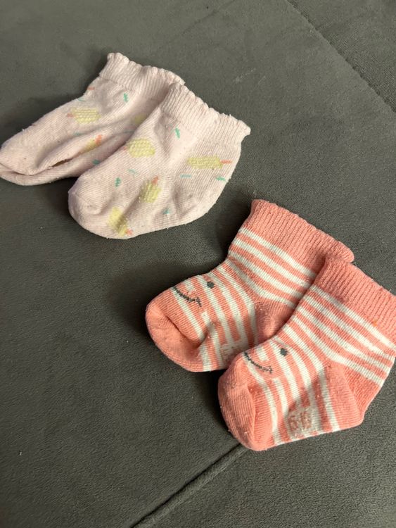 Petit Bateau Baby-Mädchen Socken – 2er Pack, Baumwolljersey, Mit Gerippten Bündchen – Weich & Bequem