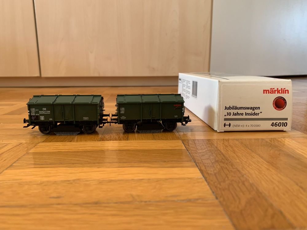 Lux-Modellbau H0 - 8830/8840 - Wagon De Marchandises Pour Trains Miniatures 1 Balayeuse De Nettoyage Aspirateur Rail Db