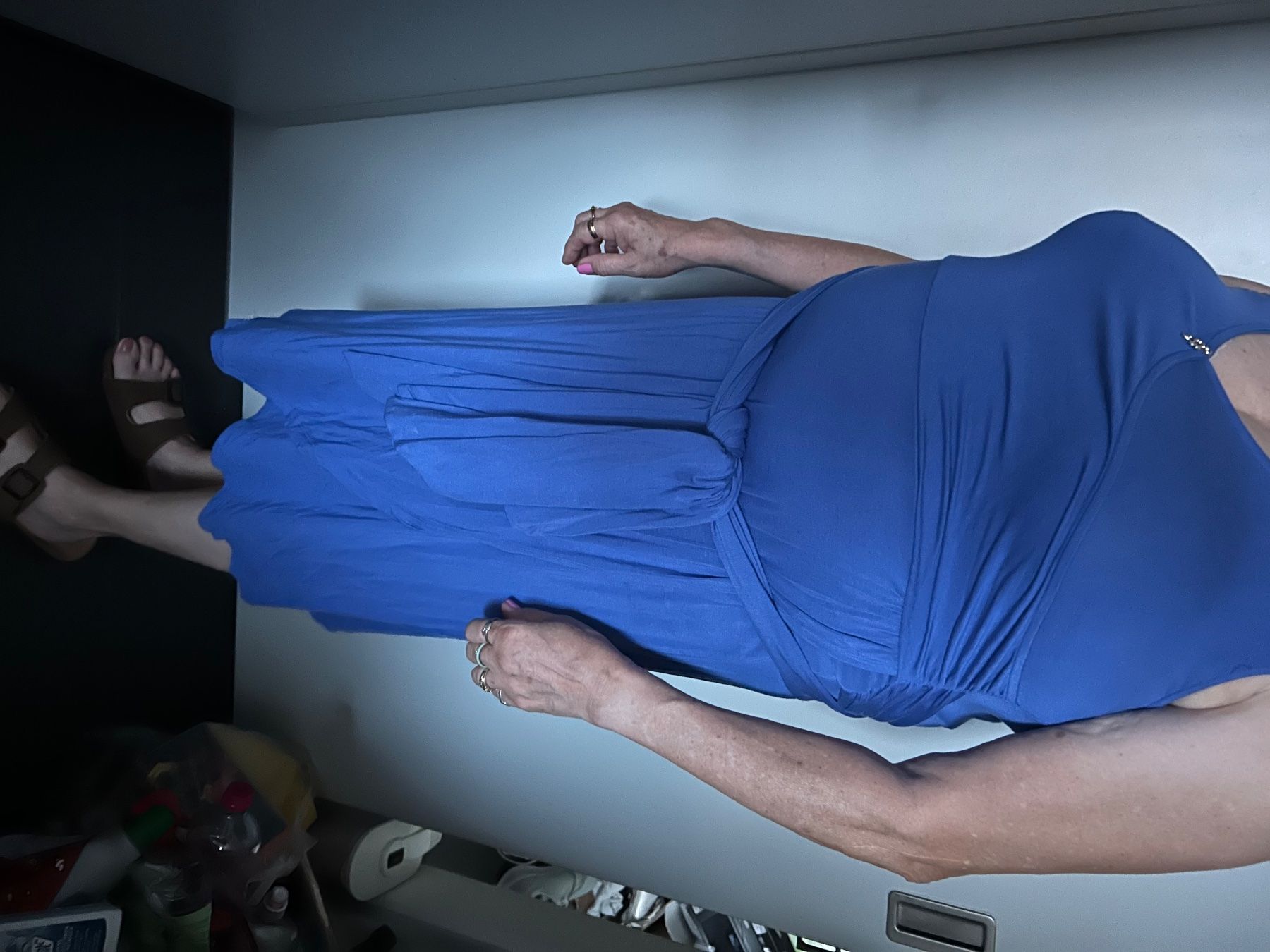 Vestiti: Royal blaues Sommerkleid – Usato da Rüti ZH venduto da Masken 7