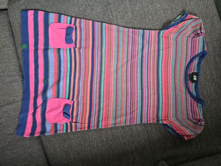 Strickkleid Gr. 122 / 128 zum Austragen