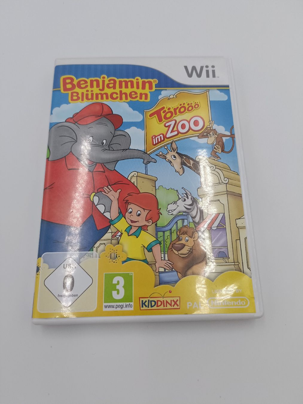 Jeux: Nintendo Wii: Benjamin Blümchen | Das perfekte Kinderspiel – D'occasion à Zihlschlacht par Sir_Lonedrinker