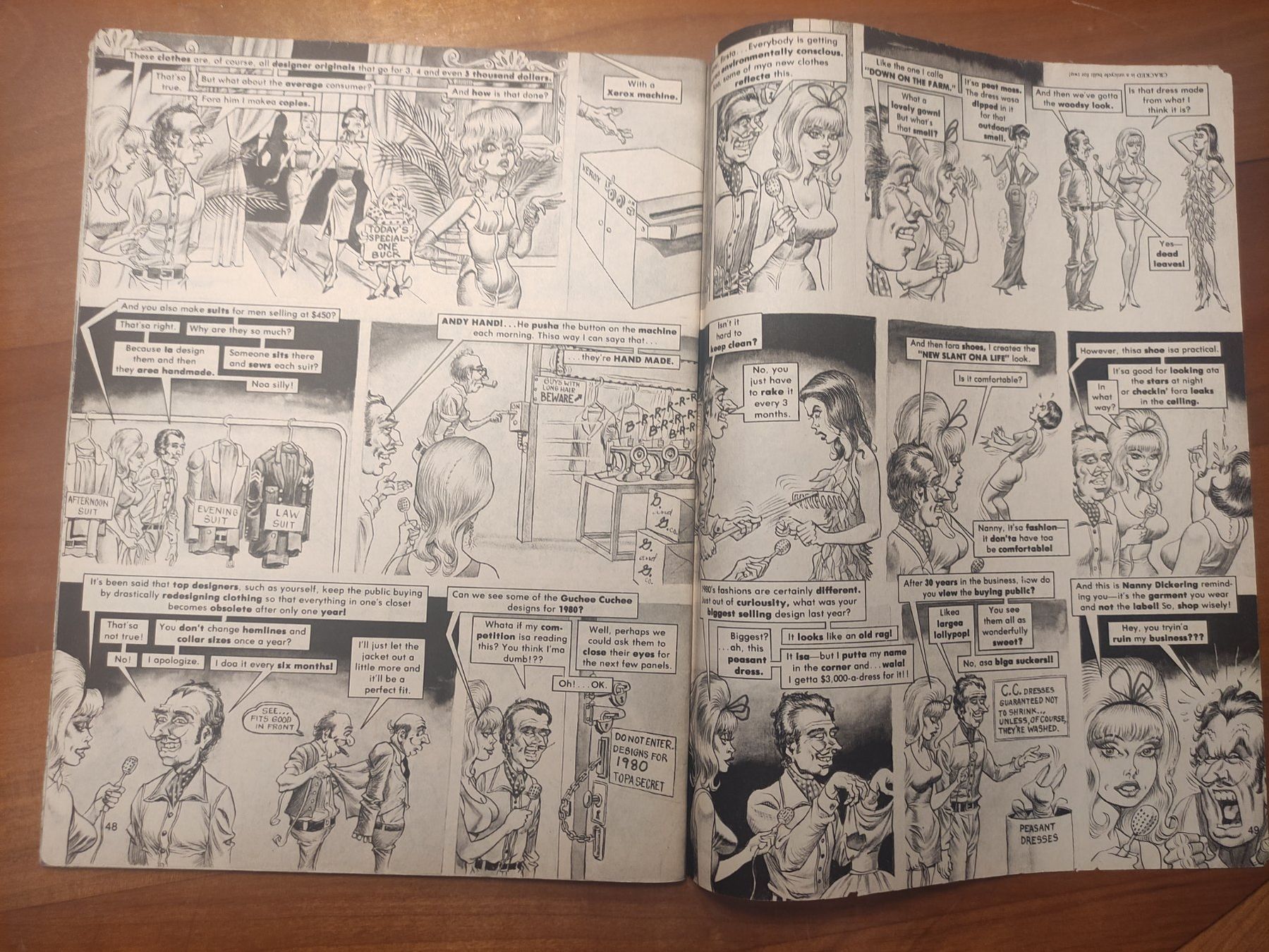 Fumetti: Cracked, englischer Humor – Usato da St. Gallen venduto da Pintador 4