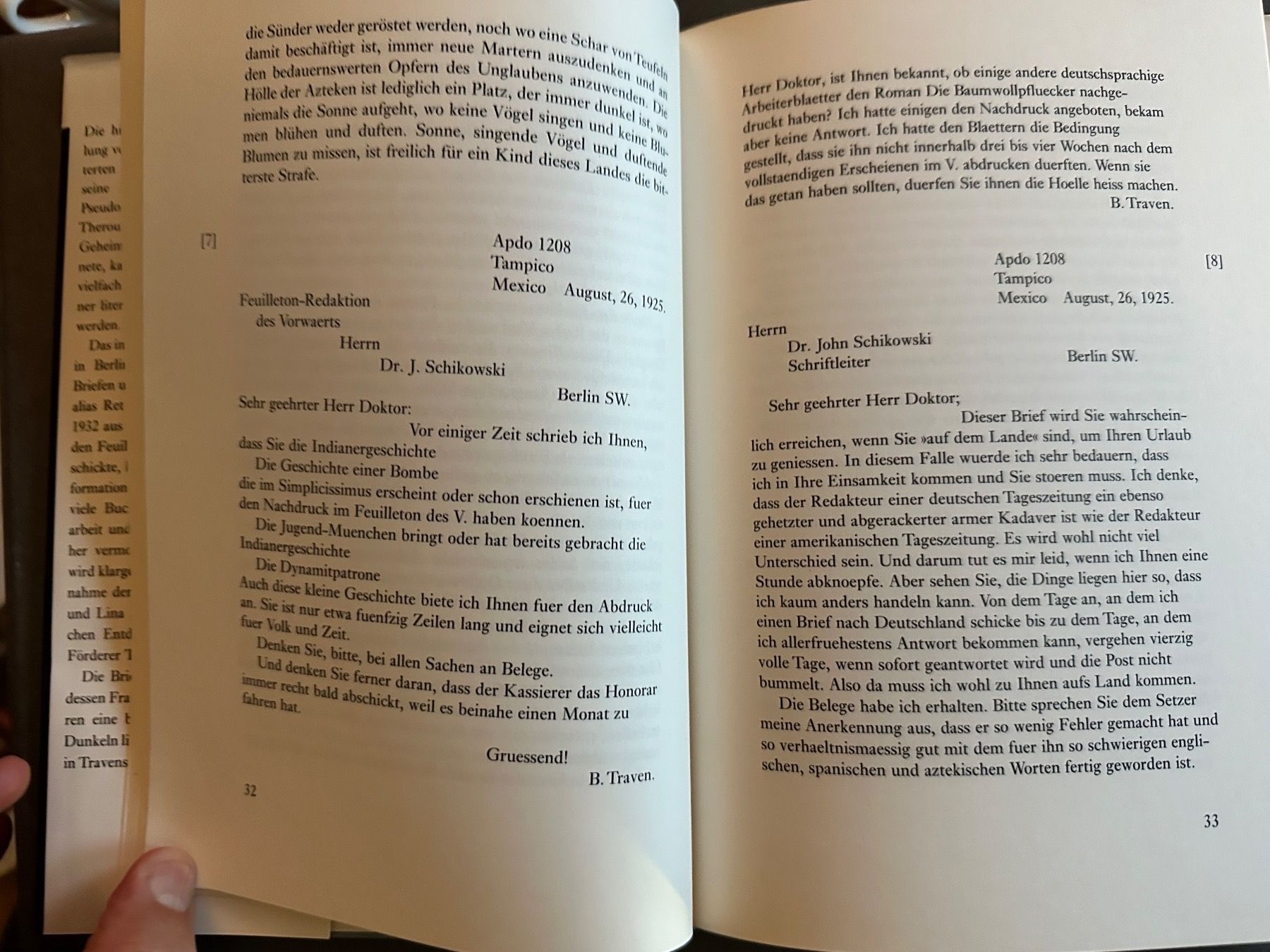 Libri: B. Traven: Ich kenne das Leben in Mexiko. – Usato da Zürich venduto da allp 5