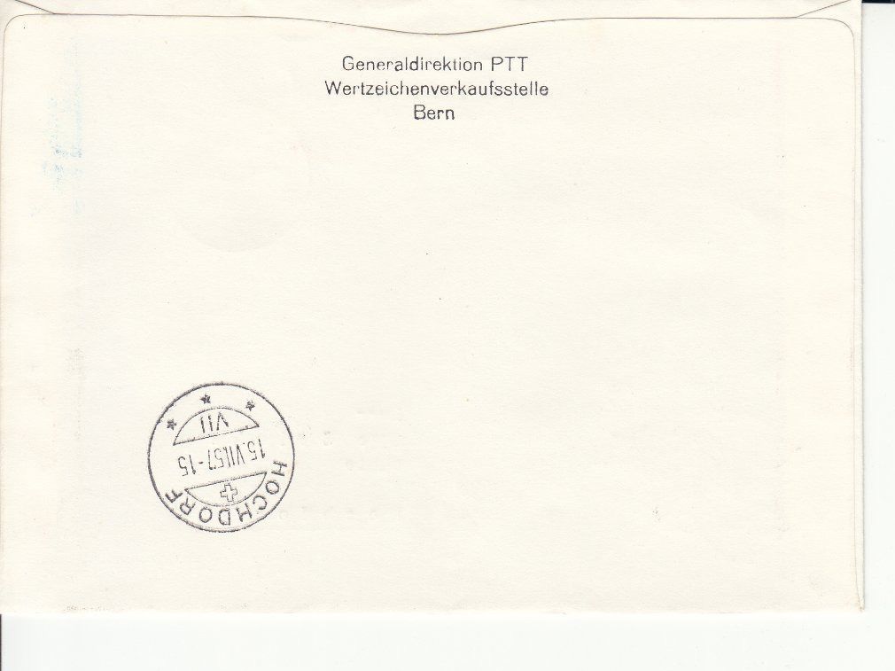 Tutti i francobolli: SBK 332 - 333 FDC d – Usato da Bürglen TG venduto da StampGraf 1