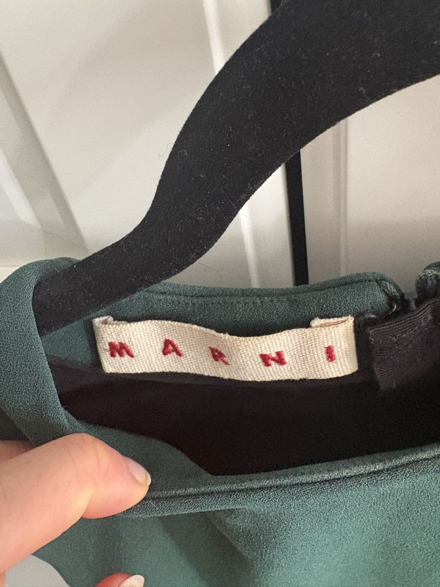 Marni Top: Marni Structured Top Green, original price CHF560 – Nuovo (secondo la descrizione) da Zürich venduto da jir_k6j2 1