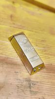 Gasfeuerzeug vintage, Goldbarrenform (S4)