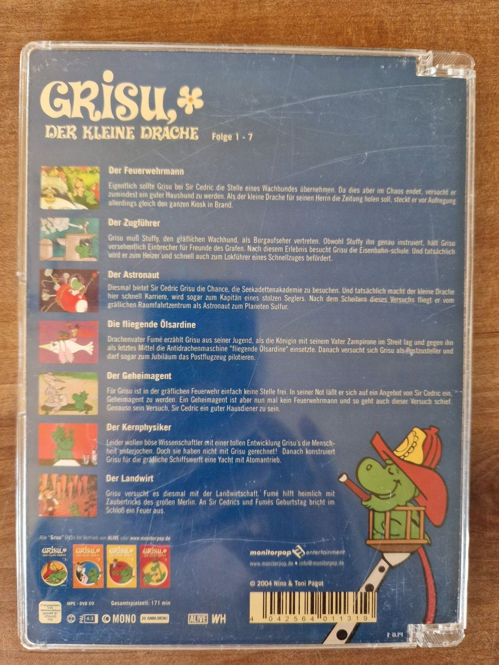 Tutti i DVDs: DVD Grisu - der kleine Drache DVD1 – Usato da Giswil venduto da movo08 1