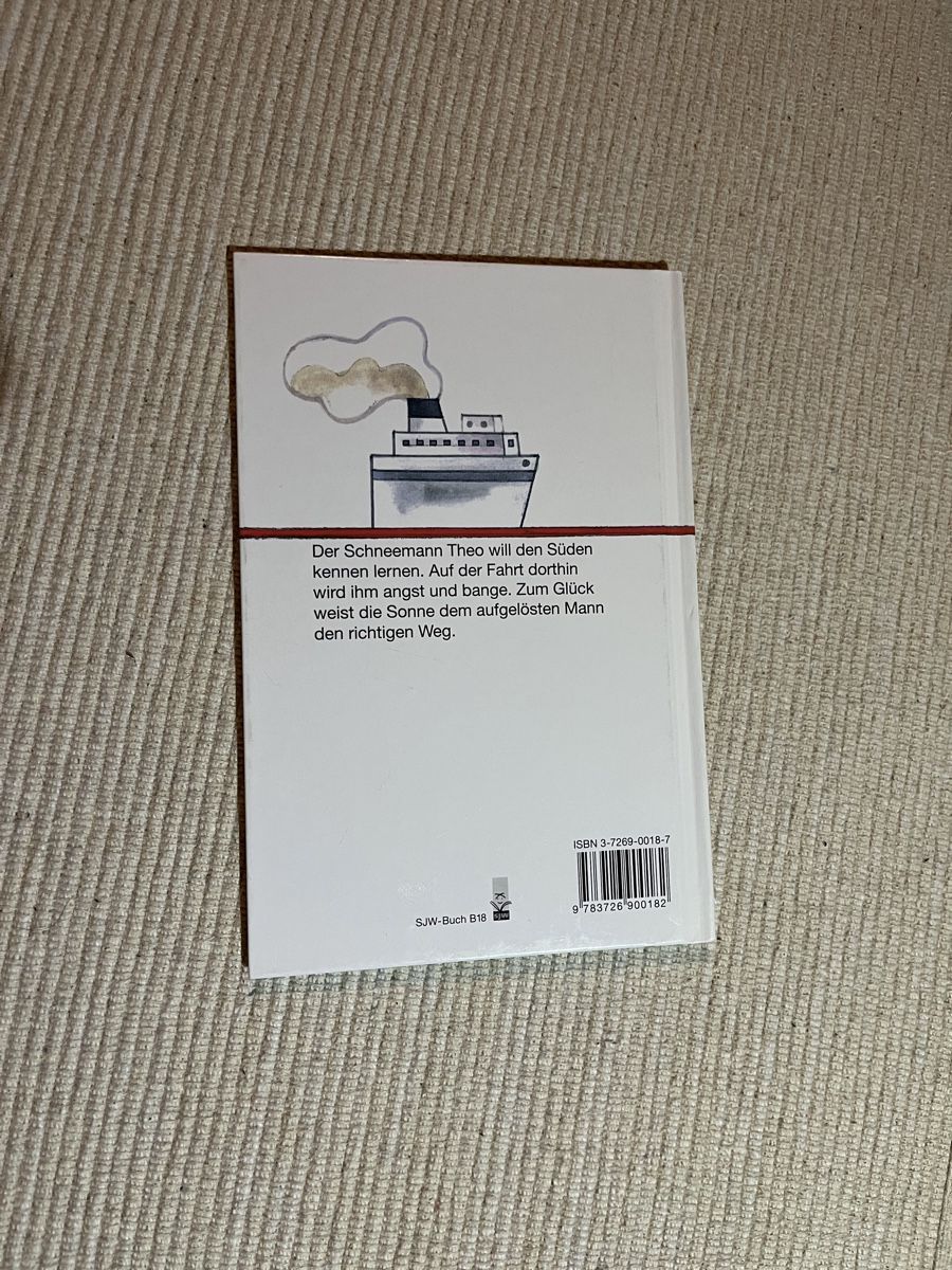 Bücher: Theo der Schneemann Buch – Neu (gemäss Beschreibung) aus Eschenbach SG von Joey-Li 1