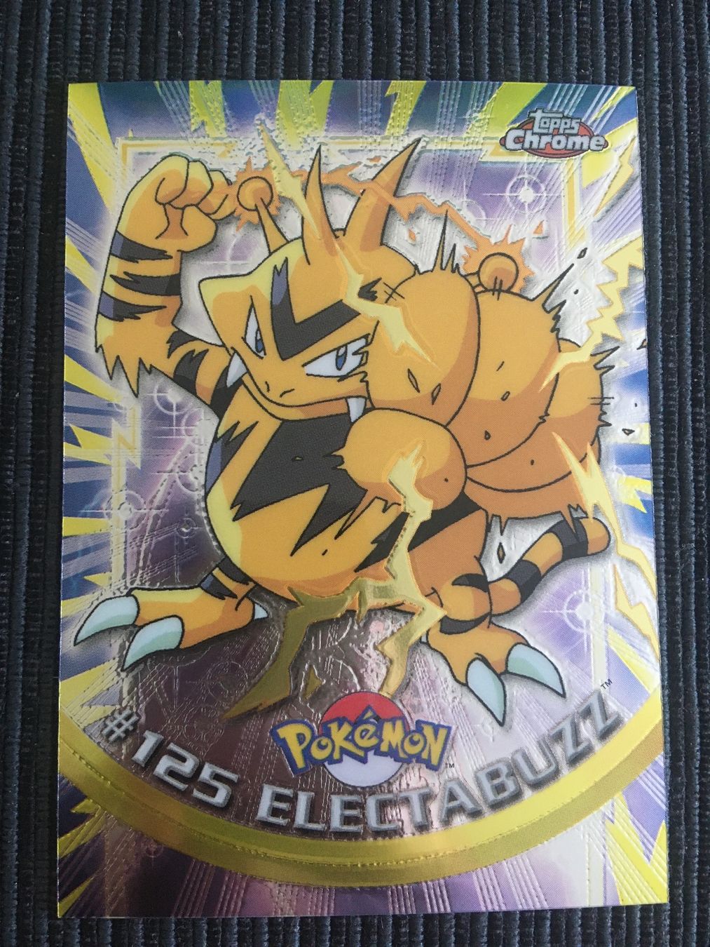Pokémon Sammelbilder & Trading cards: Pokemon Electabuzz Elektek Holo Topps Chrome Series 2 2000 – Neu (gemäss Beschreibung) aus Wabern von Collectfun