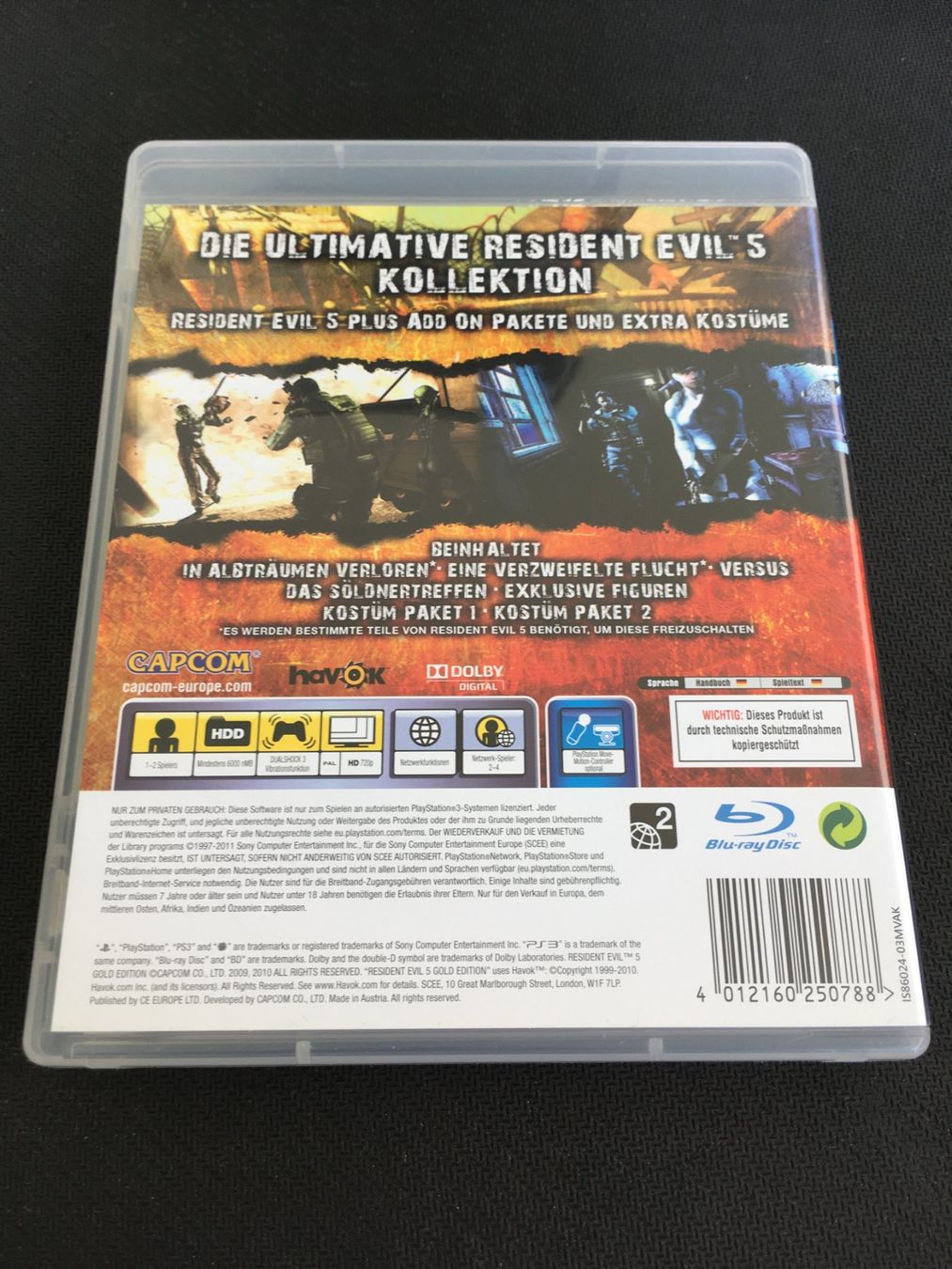 Sony Jeux: Resident Evil 5 - Playstation 3 / PS3 – D'occasion à St.Gallen par Punktchen01 1