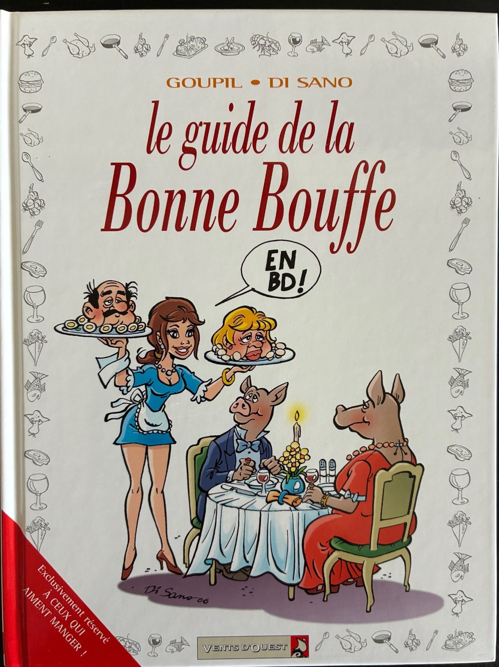 Fumetti: Guide de la bonne bouffe en bd – Usato da Moutier venduto da lebadin