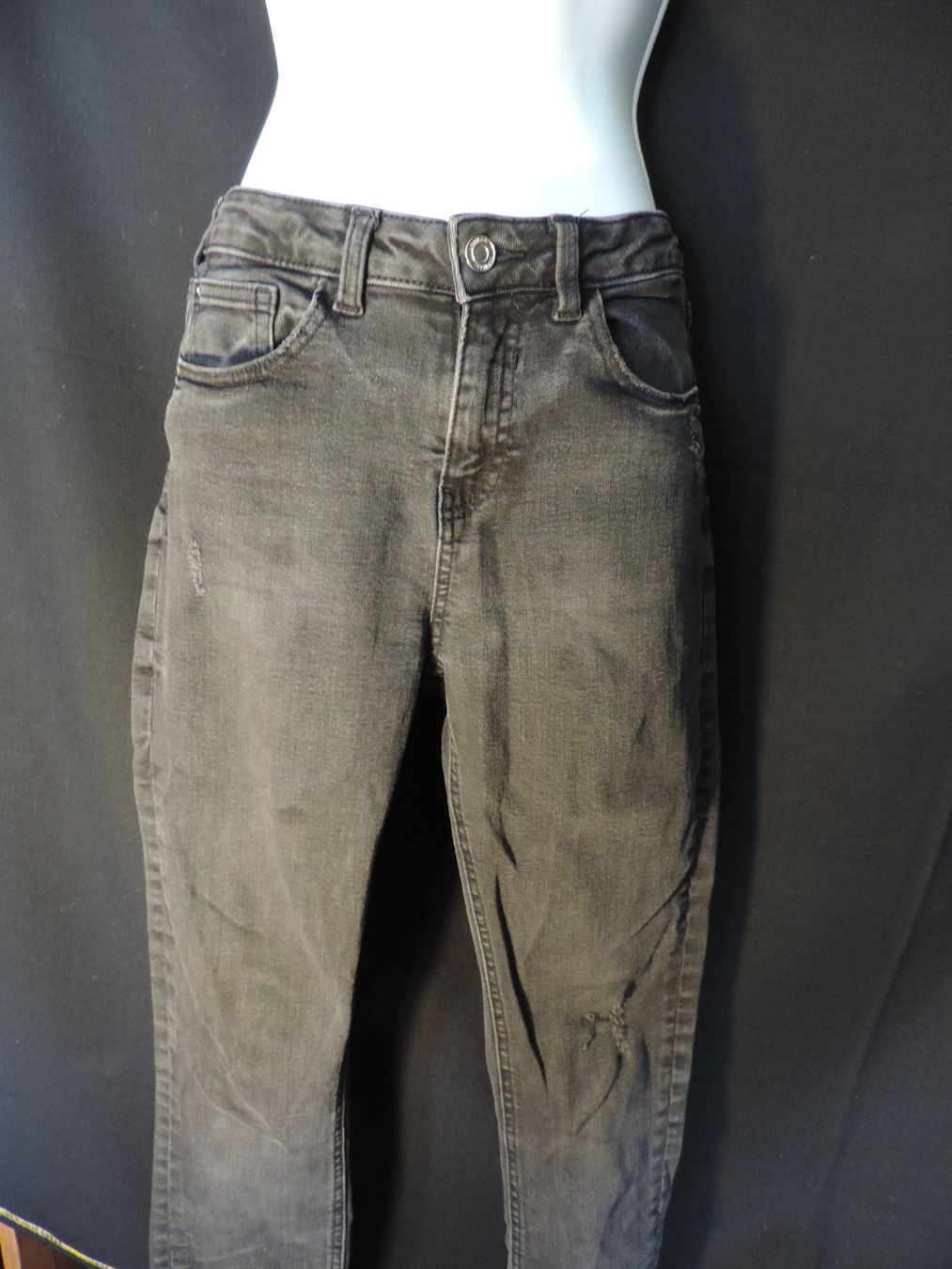 Jeans: jeans noir délavé – Usato da Genève venduto da Axelle333 5