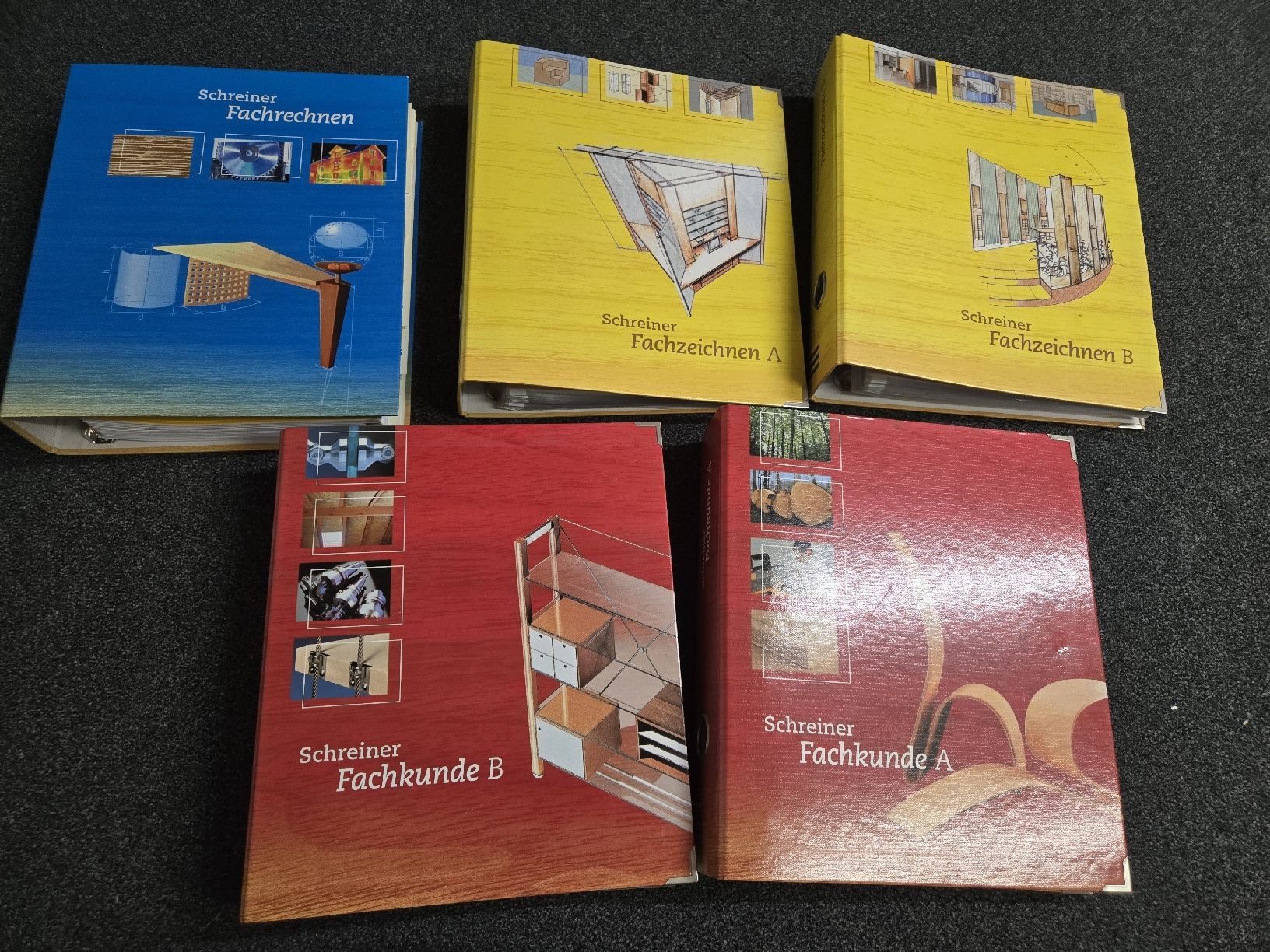 Libri: Schreinerlehre Ordner Berufsschule – Usato da Büttikon AG venduto da jd.grobler