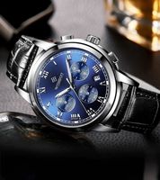 Neue sportliche elegante Chronograph Herrenuhr