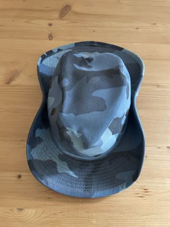 Original Fischerhut Gr. L, cooler Camouflage Look!