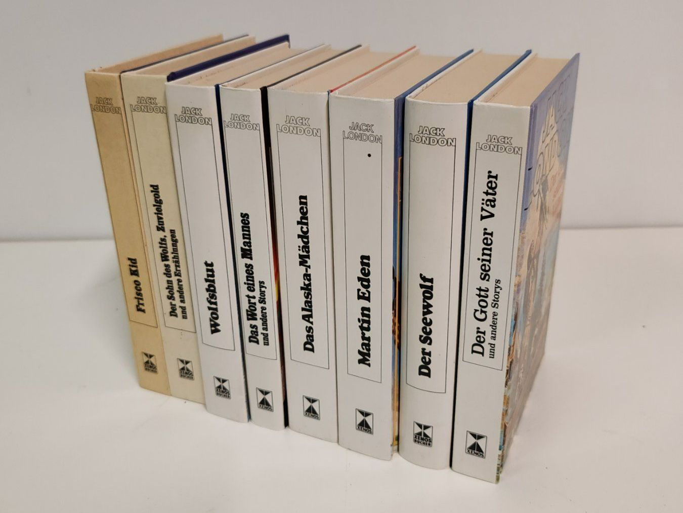 Bücher: JACK LONDON 8 Bücherpaket illustrierte Romane – Gebraucht aus Luzern von Lager6640 2