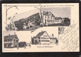 Lichtdruck : Gruss aus Affeltrangen TG , gel. 1903