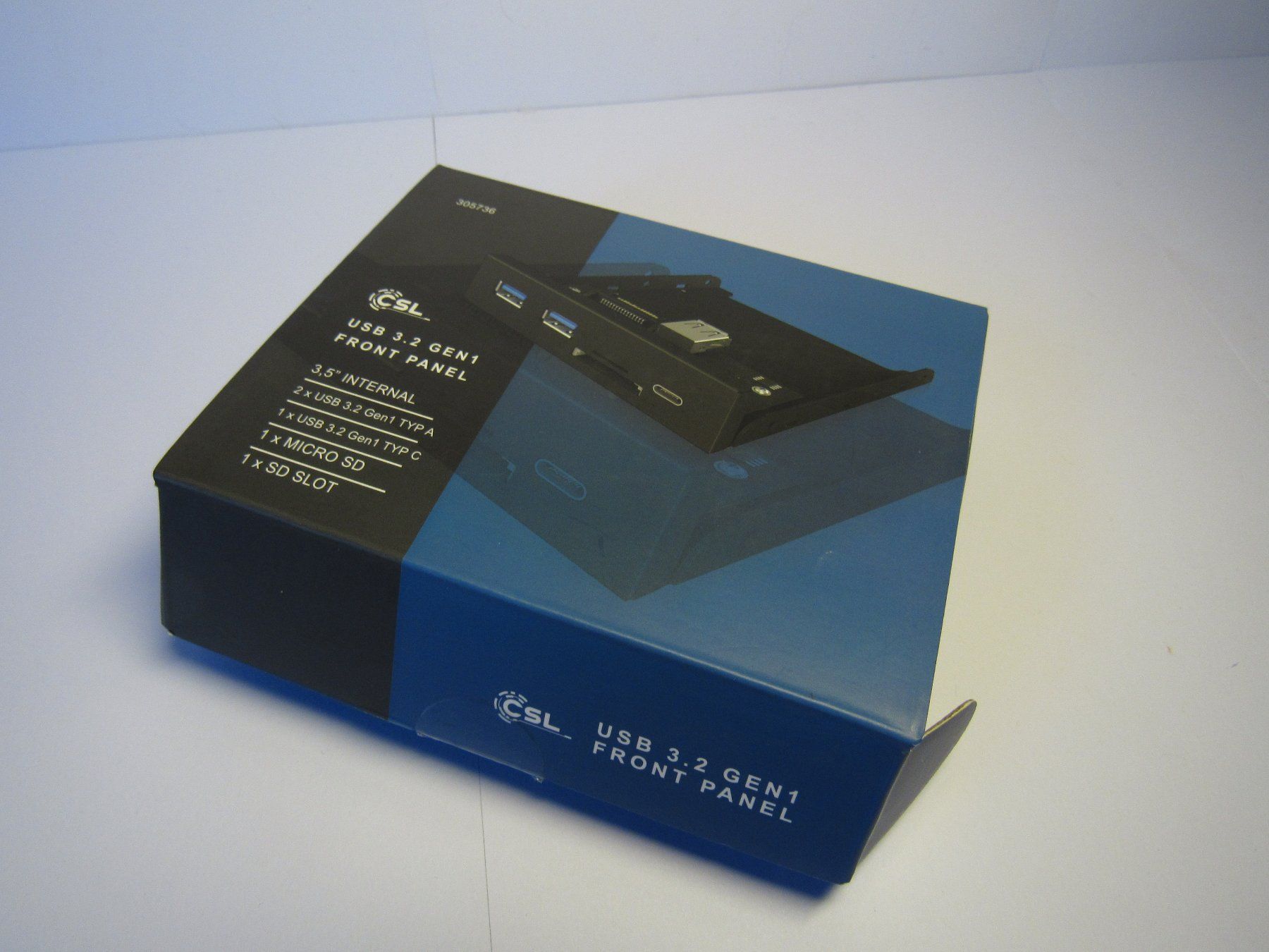 Lettori di schede: CSL SD, microSD Cardreader / USB A+C Bay 3.5'' PC intern – Usato da Langenthal venduto da pc-s1 2