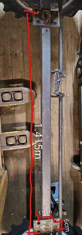 Traktoren: Achse ALKO 3600kg mit Räder – Gebraucht aus Flühli von p2019b 1