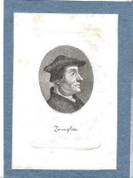 Salomon Bühlmeier (1814-1876), Kupferstich 1830, Zwingli