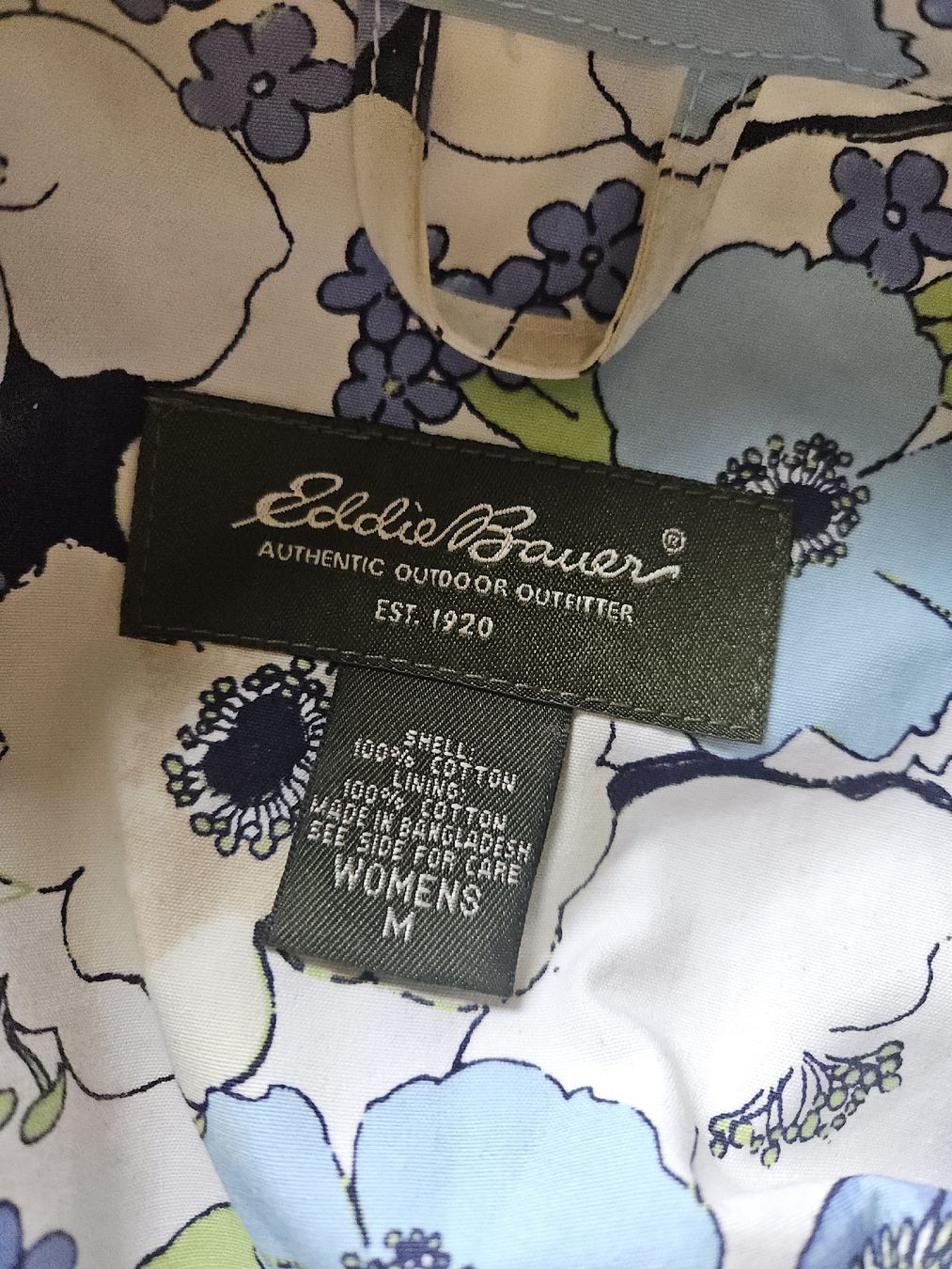 Eddie Bauer Giacche: Veste fleurie Eddie Bauer, taille M – Nuovo (secondo la descrizione) da Thônex venduto da lacomtessedesfees 5