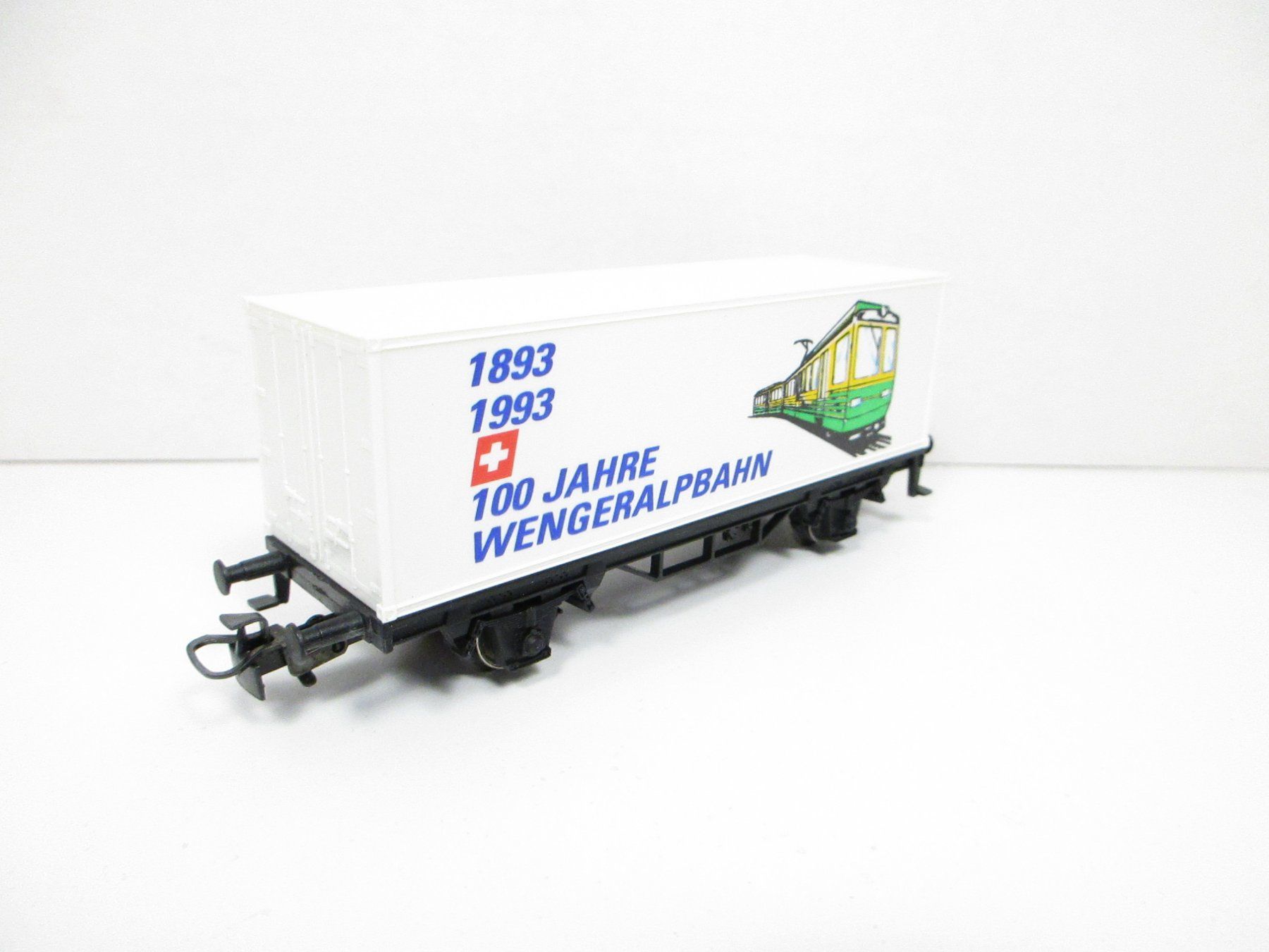 Märklin Modellini di ferrovie: Märklin H0 SoMo SBB Containerwagen "Wengeralpbahn" – Nuovo e nell'imballaggio originale da Olten venduto da Heinrich875 2