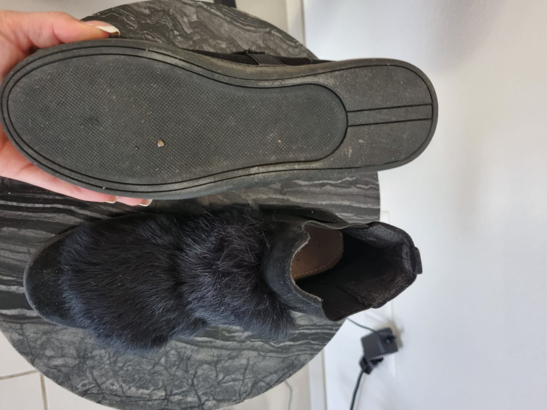 Damenschuhe: Stiefeletten mit Kunstfell Gr 37 – Gebraucht aus Bassersdorf von Sandy456 3