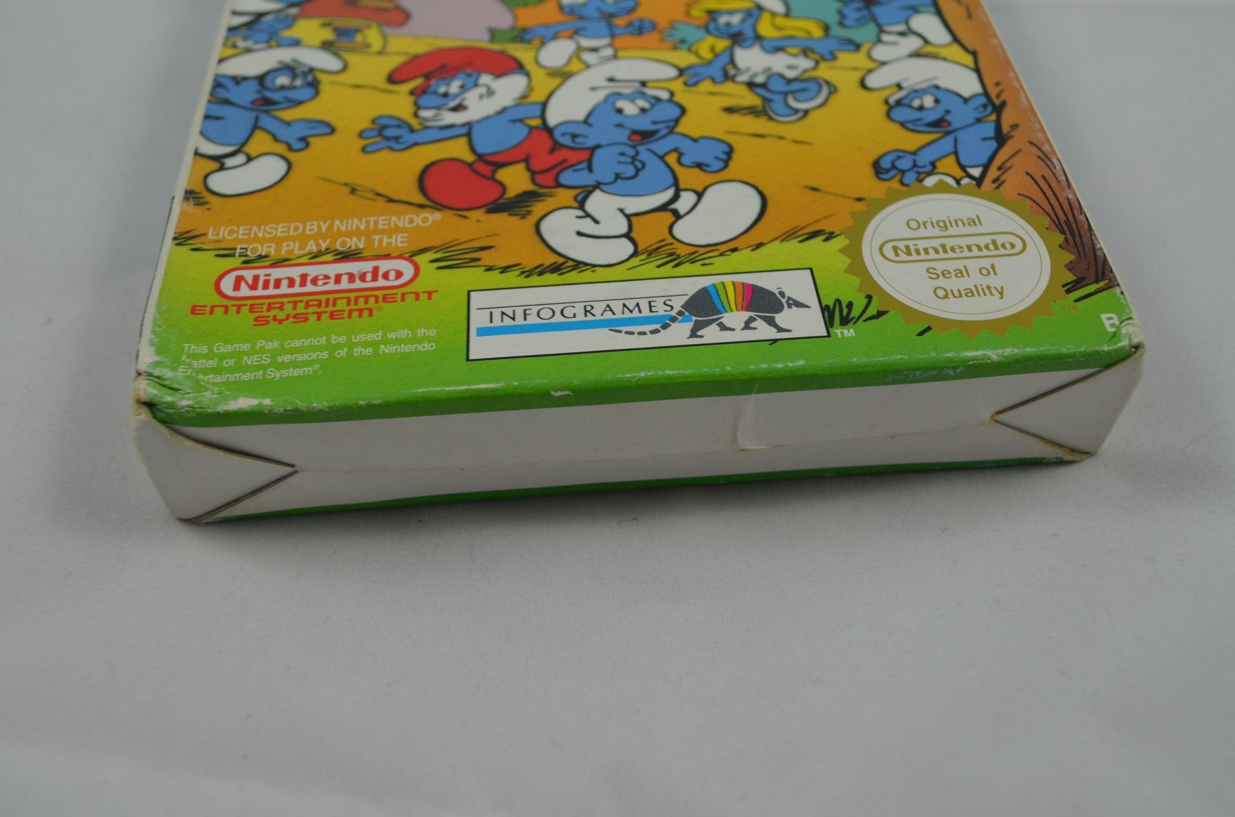 Giochi: Die Schlümpfe NES Spiel CIB (gut) – Usato da Buchs AG venduto da SellAndBuyX 4