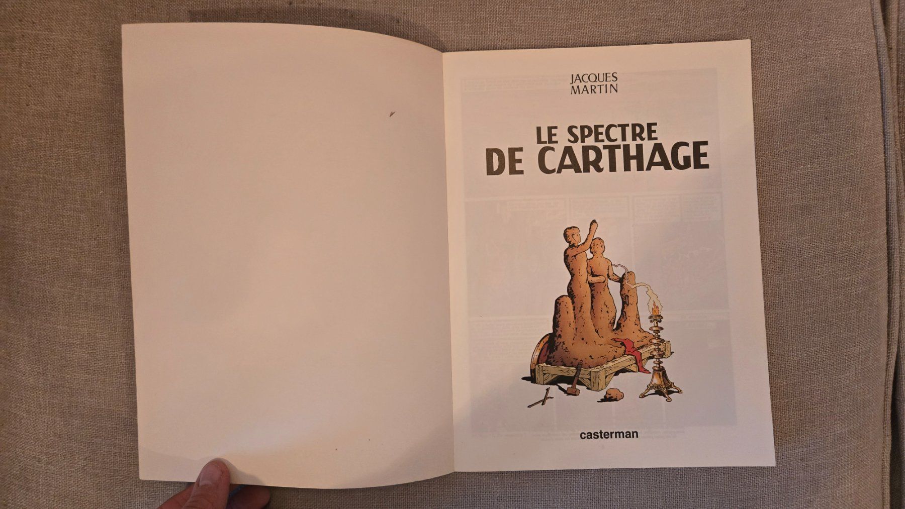 BD: Alix N°13 - Le spectre de  Carthage – D'occasion à Crémines par Blakedrake 3