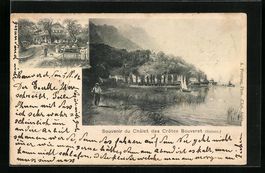 AK Bouveret, Chalet des Cretes, 1901
