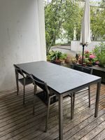 Gartentisch mit 4 Stühlen – sehr robust – CHF 80 – Abholung