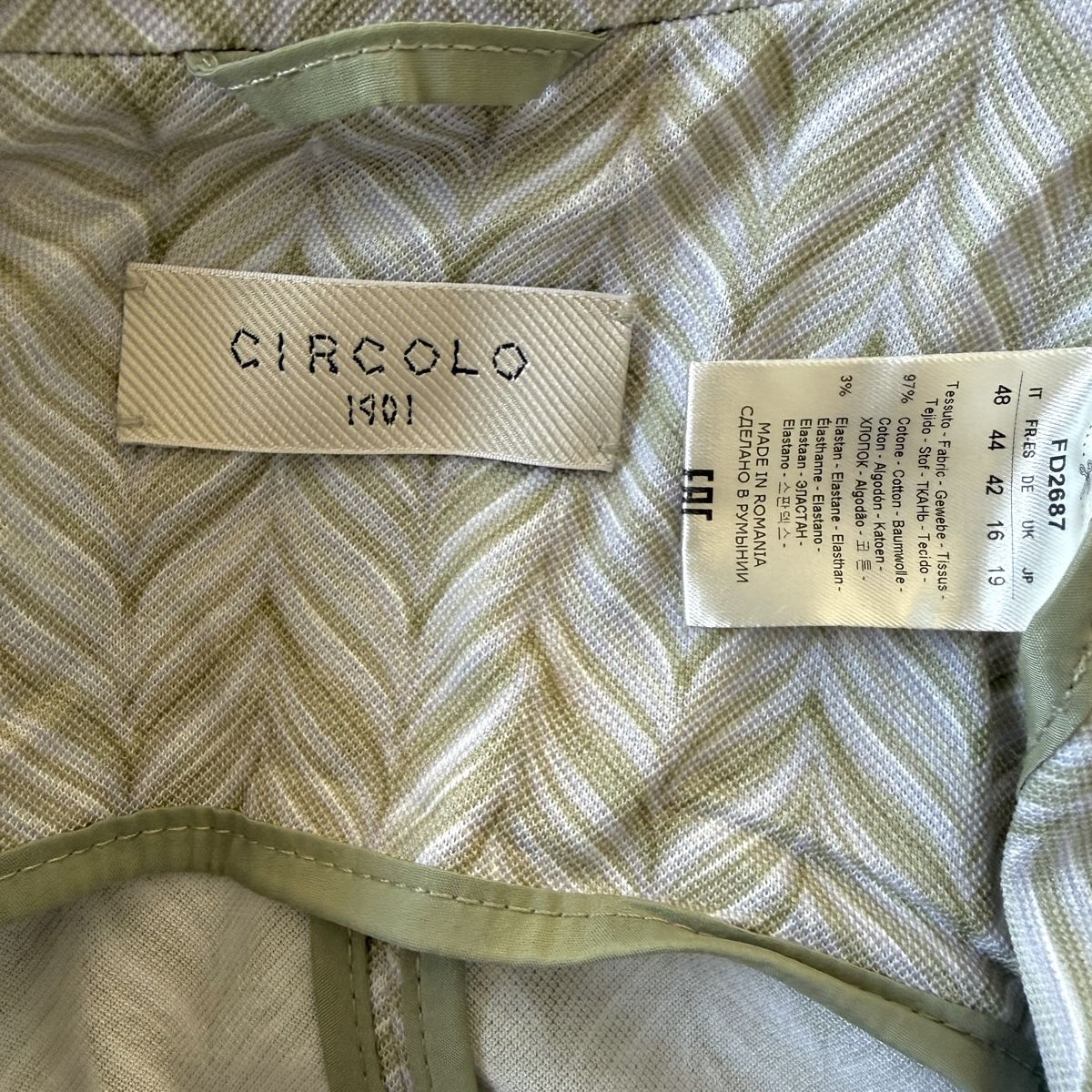 Circolo Giacche: CIRCOLO 1901 New Cotton Blazer – Nuovo (secondo la descrizione) da Emmen venduto da Colette-Juliette 4