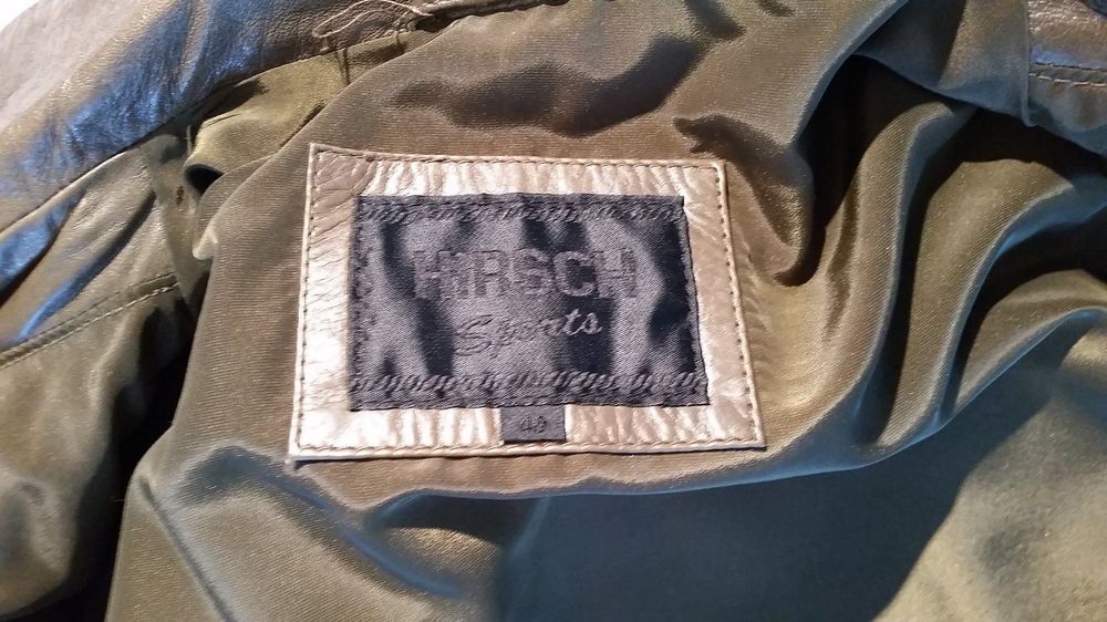 Giacche: Lederjacke Hirsch Sports Gr. 40, neu – Nuovo (secondo la descrizione) da Herrliberg venduto da AlexandraBopp 2