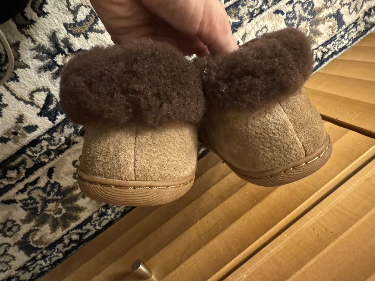 Scarpe da uomo: Lammfellfinken Schuhe Leder – Usato da Obfelden venduto da cesarina10 5