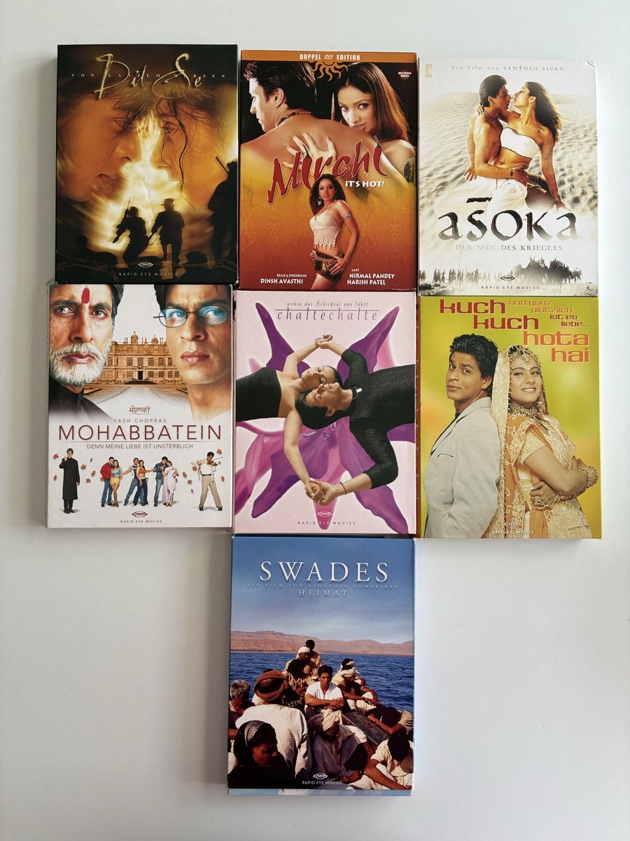 Tutti i DVDs: Bollywood DVD Sammlung  – Usato da Chur venduto da Knokno199 1
