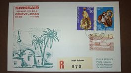 Swissair Geneve - Oran 07.04.1976