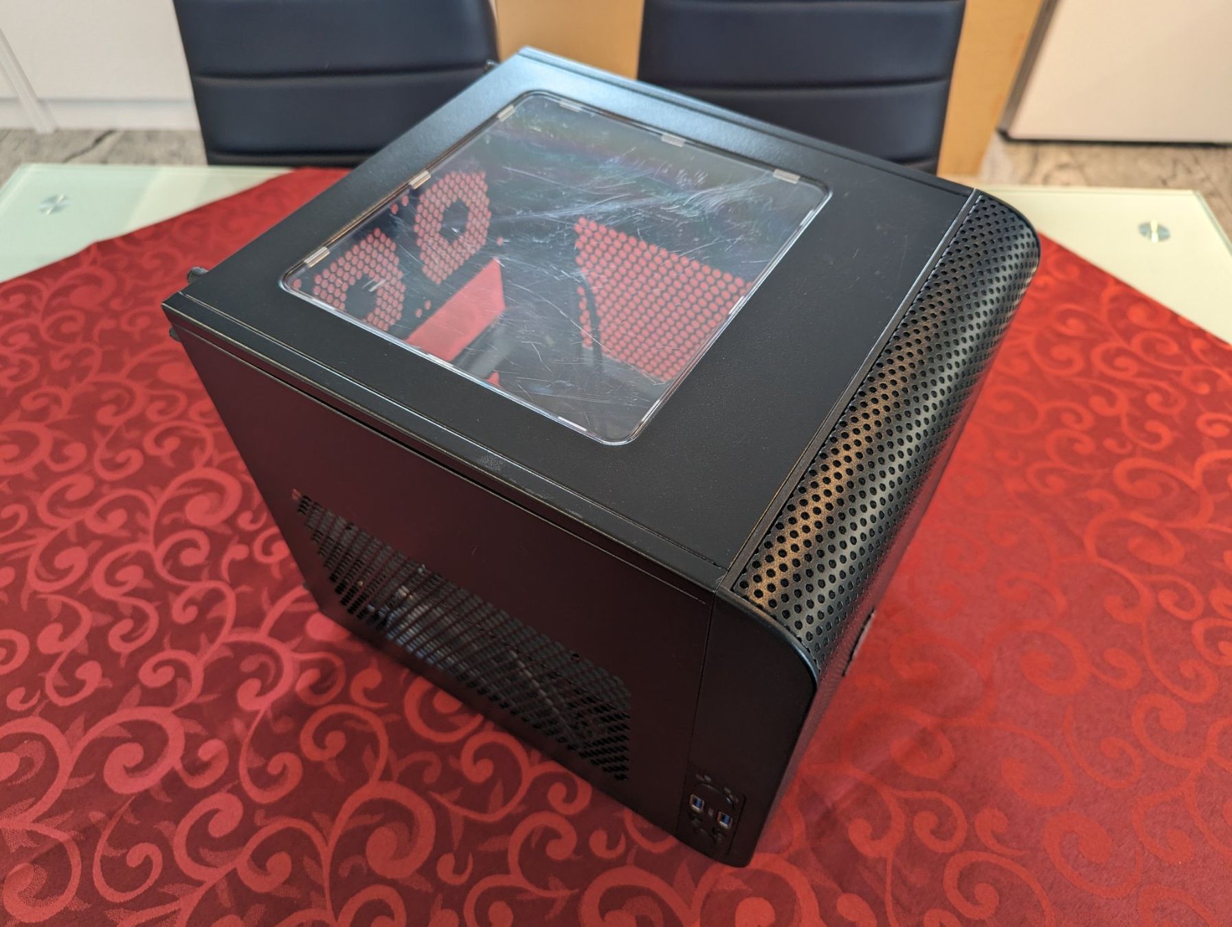 Thermaltake Gehäuse: Thermaltake Core V21 mATX PC-Gehäuse schwarz – Gebraucht aus Arch von  1