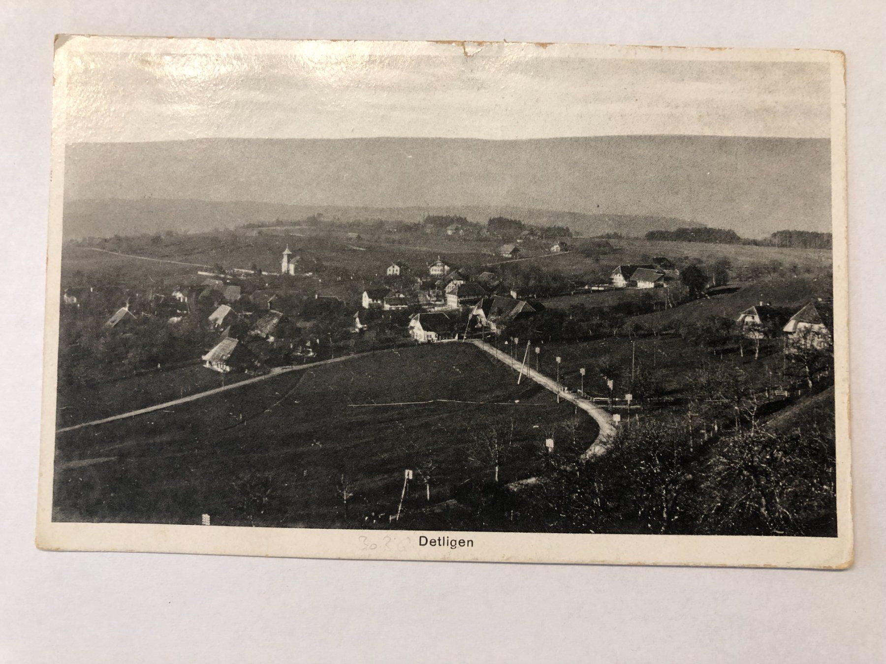 Cartoline postali: Detligen (Gesamtansicht) – Usato da Pfäffikon ZH venduto da Waltoversand
