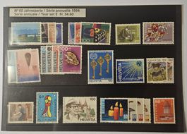Set Briefmarken postfrisch Nr. 60 Jahresserie 1994
