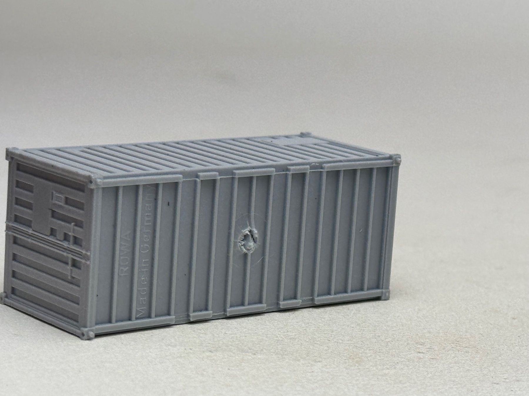 Modelleisenbahnen: EB- 20 Ft. Container neutral grau – Gebraucht aus Elm von Wikmtz 2