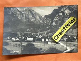 Alte Ansichtskarte Netstal, um 1937, seltenes Sammlerstueck
