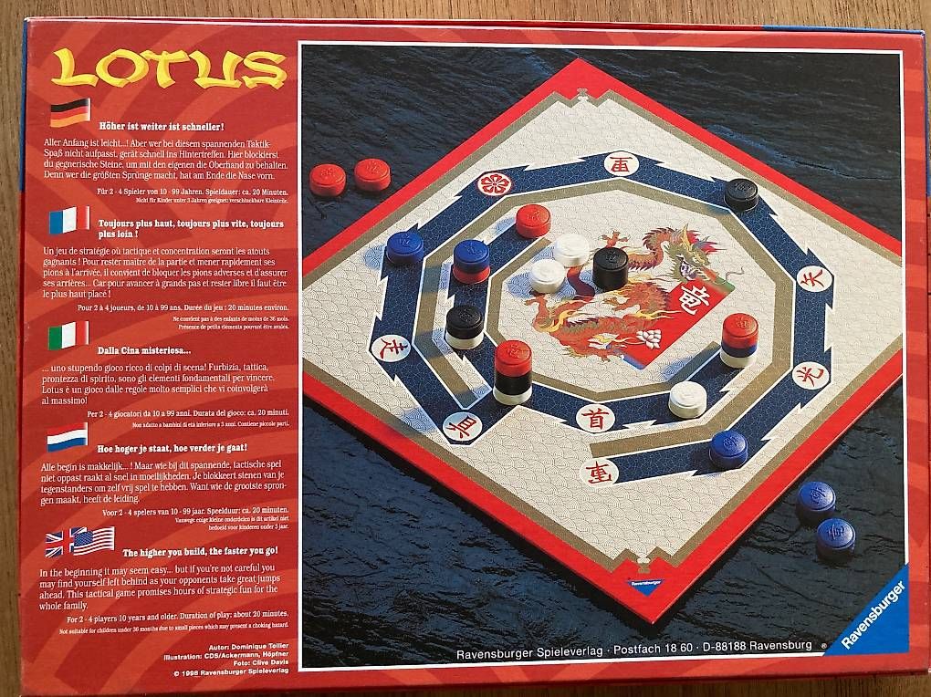Jeux: Spiel Lotus – D'occasion à Luzern par Judith01112 2