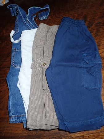 Lot-1 de vêtements mi-saison 68 garçon