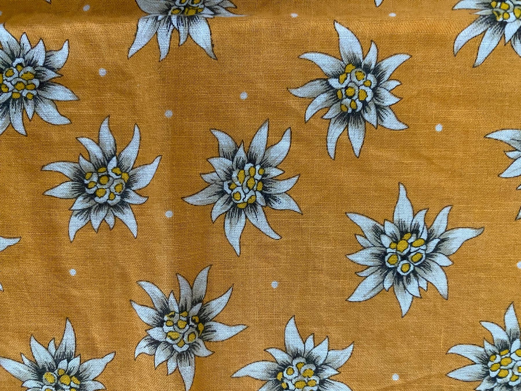 Foulard & Sciarpe: Edelweiss Halstuch ca 45x45cm Baumwolle – Usato da Einsiedeln venduto da PaedeK84 3