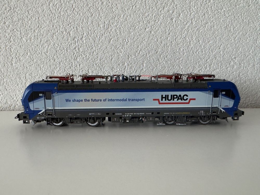 ROCO 71914 Br 193 Hupac (SBB, BLS...) DC (Neuf avec emballage d'origine
