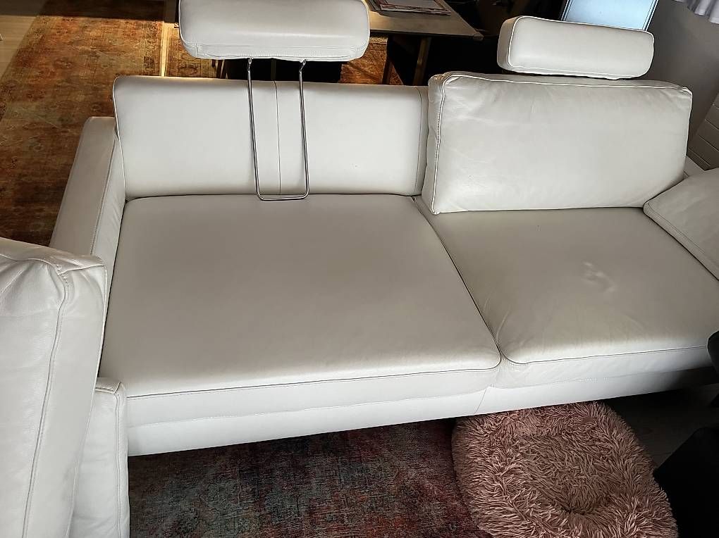 Divani: Ledersofa weiss wie neu – Usato da Wynau venduto da 471_ht6d 1